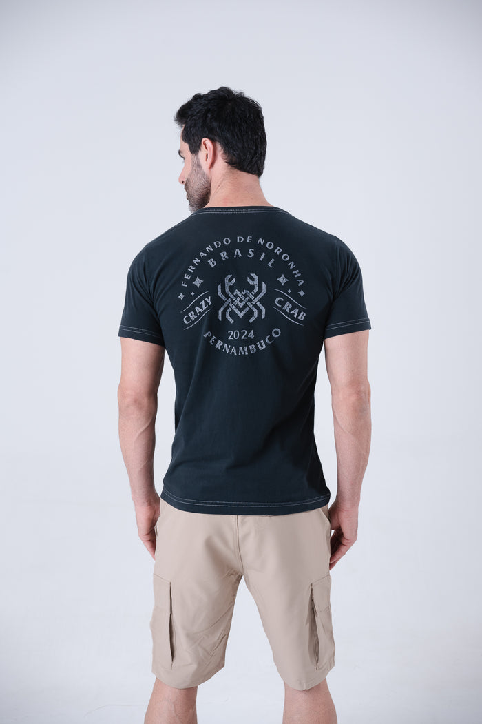 Camiseta Estampada Crab