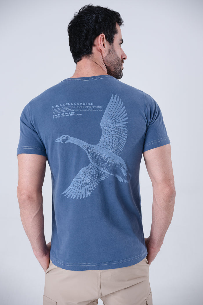 Camiseta Estampada Mergulhão